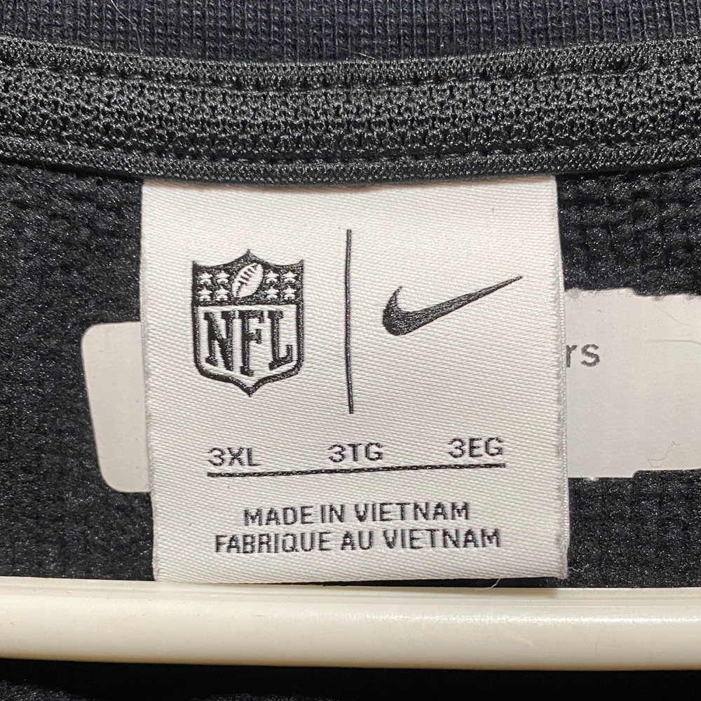 NFL Nike 3XL Black SF 49’ers Textured Coach Shirt Thermal - Picture 2 of 11
